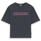 IUTER - Culture T-Shirt Asphalt