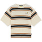 IUTER - Harmony Stripped Knit Over Tee Ivory