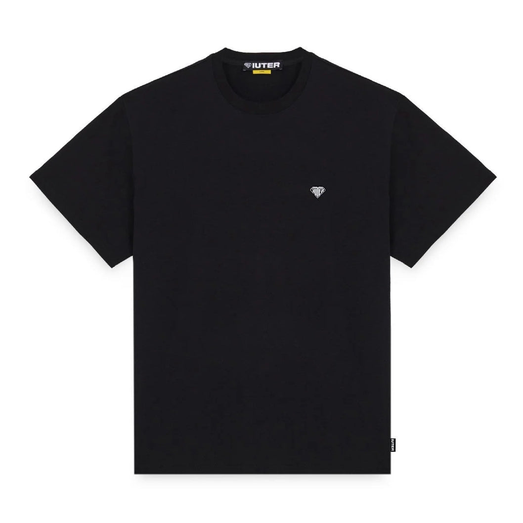 IUTER - Heart Logo T-Shirt Black