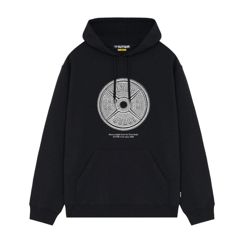 IUTER - Heavyweight Hoodie Black
