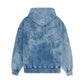 IUTER - Label Marble Hoodie Light Blue