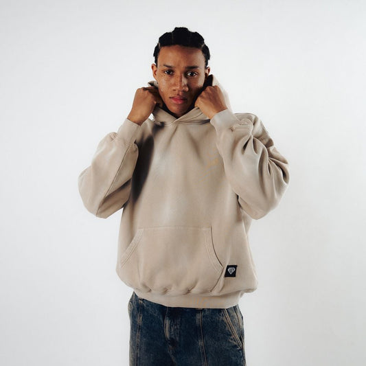 IUTER - Label Marble Hoodie String