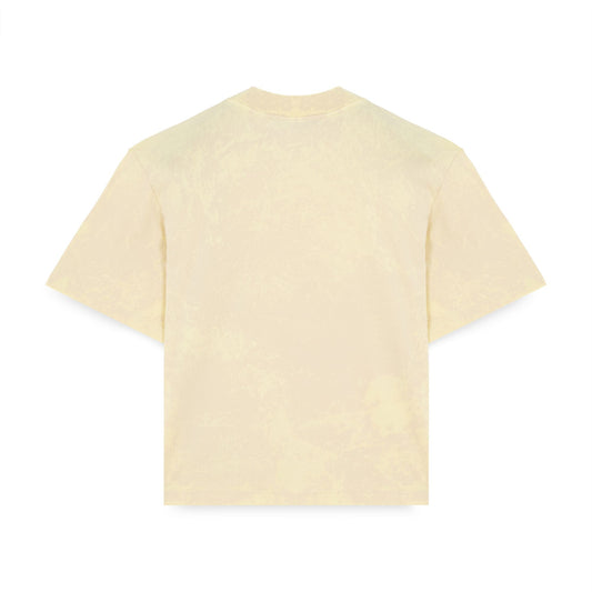 IUTER - Label Marble T-Shirt Cream