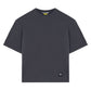 IUTER - Label Ribbed T-Shirt Asphalt