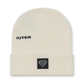 IUTER - Logo Fold Beanie White