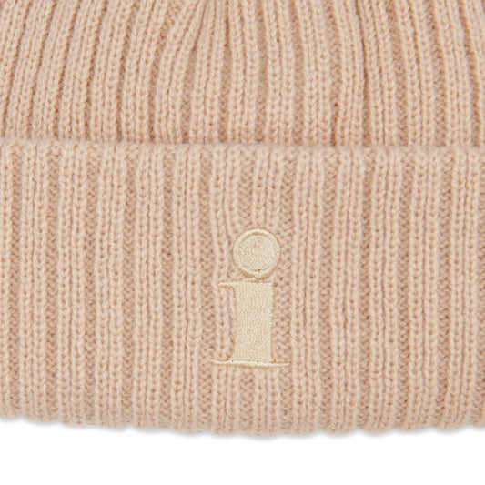 IUTER - Monogram Beanie Beige