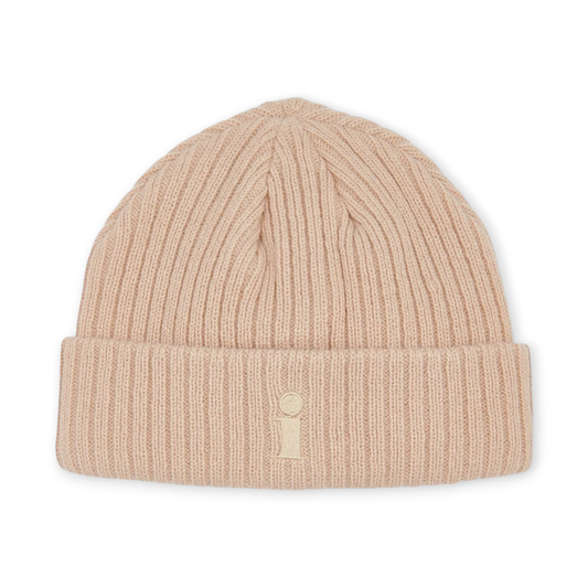 IUTER - Monogram Beanie Beige