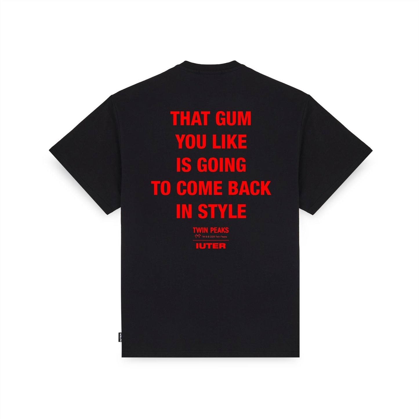 IUTER - Twin Peaks Lodge T-Shirt Black