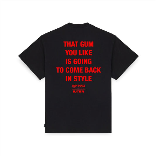IUTER - Twin Peaks Lodge T-Shirt Black