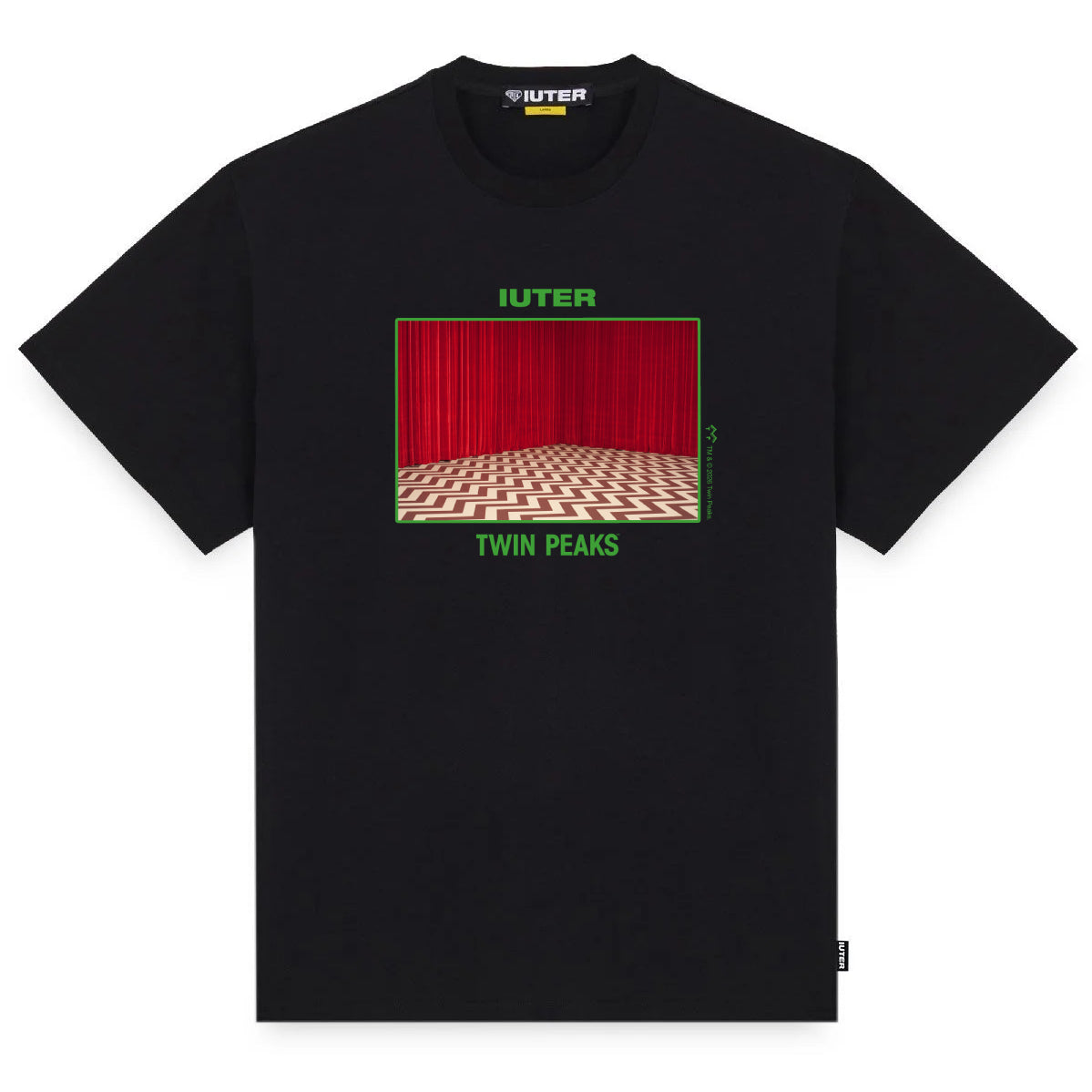 IUTER - Twin Peaks Lodge T-Shirt Black