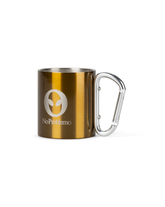 NO PROBLEMO - No Problemo Carabiner Mug Khaki