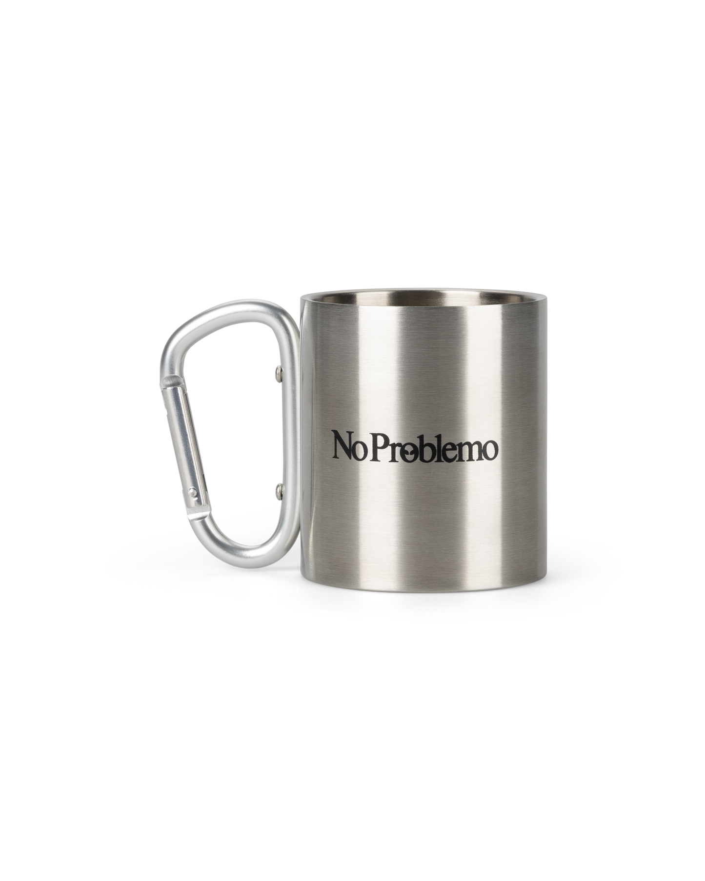 NO PROBLEMO - No Problemo Carabiner Mug Silver