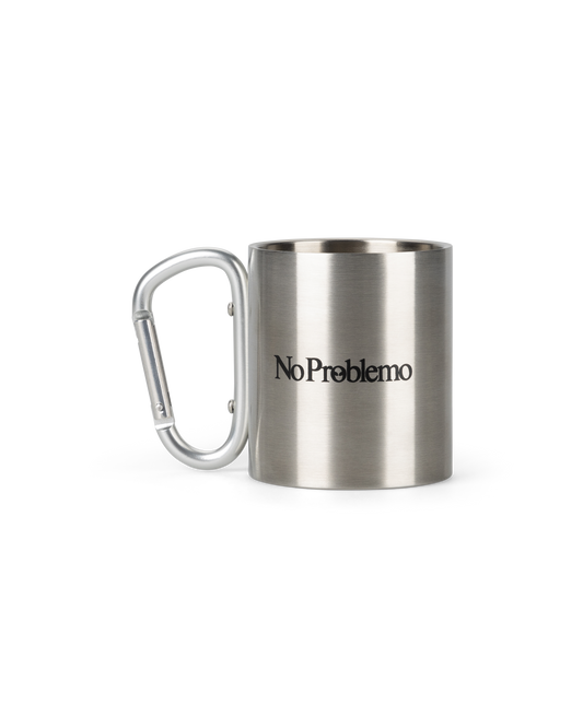 NO PROBLEMO - No Problemo Carabiner Mug Silver