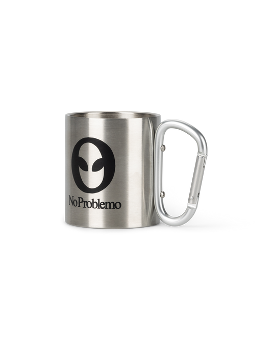 NO PROBLEMO - No Problemo Carabiner Mug Silver