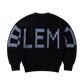 NO PROBLEMO - Gradient Knit Jumper Black