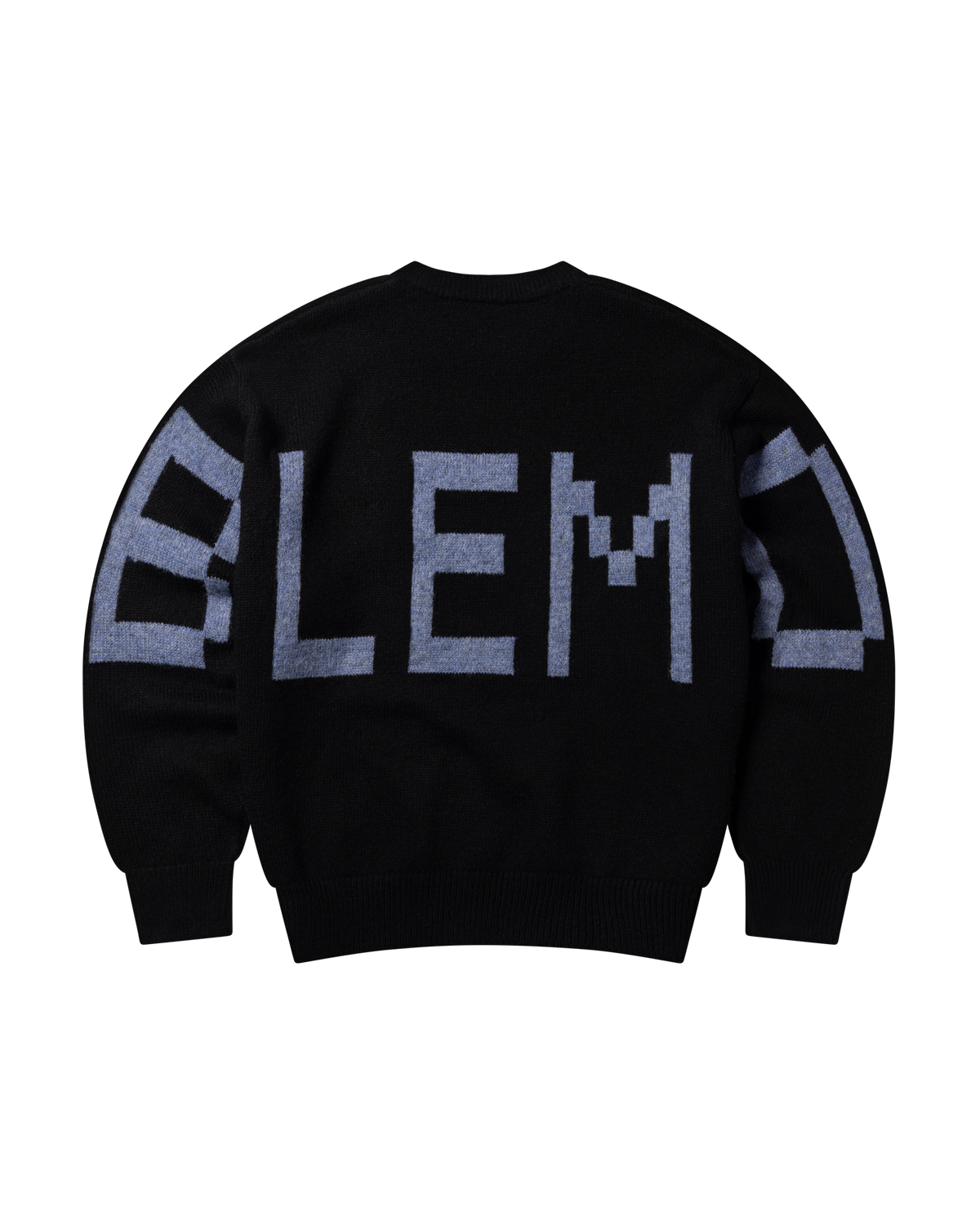 NO PROBLEMO - Gradient Knit Jumper Black