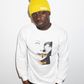NO PROBLEMO - No Silence Longsleeve Tee White