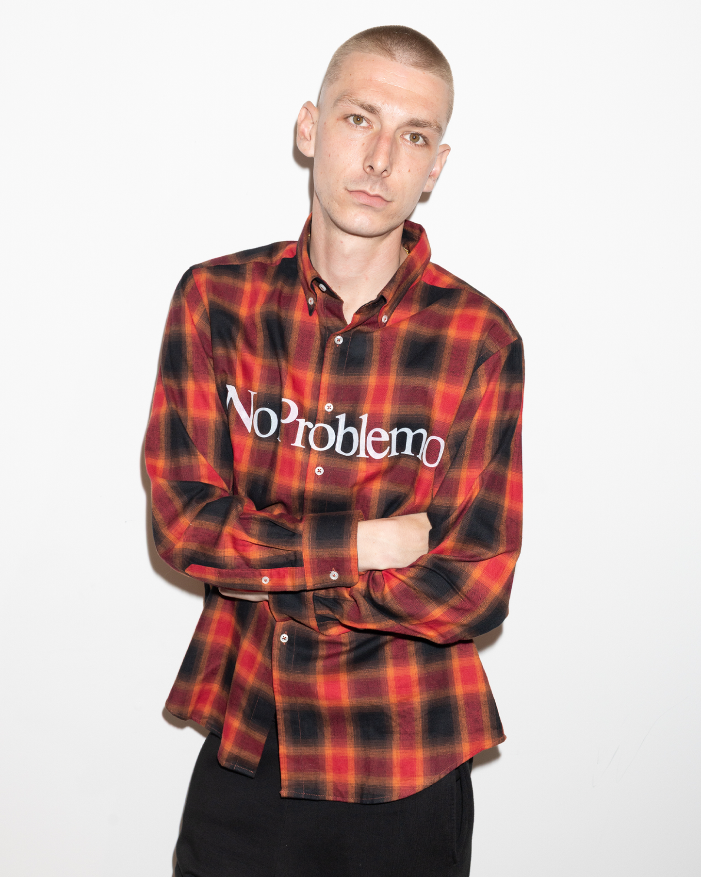 NO PROBLEMO - No Problemo Plaid LS Shirt