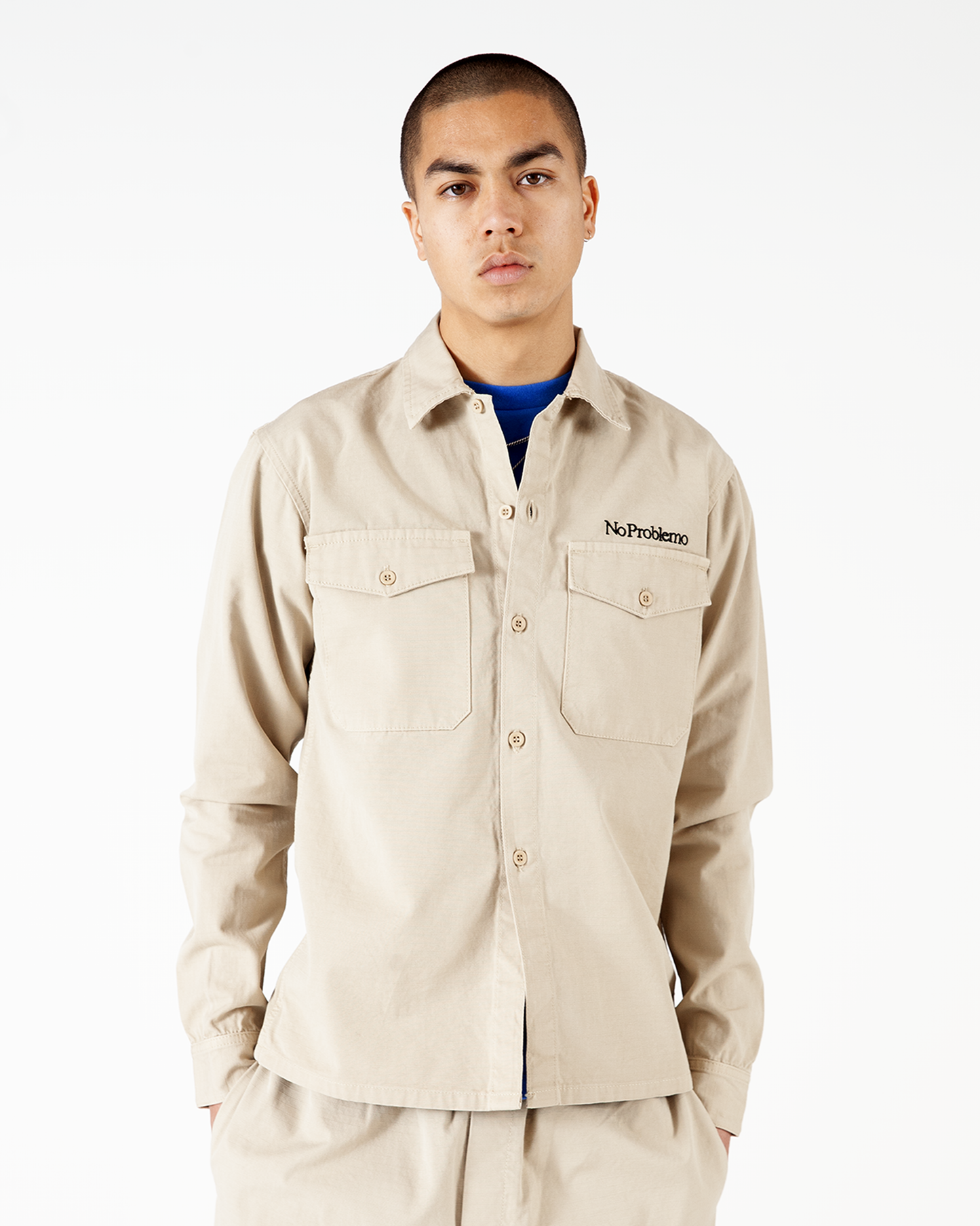 NO PROBLEMO - Mini Problemo Ripstop Work Shirt Sand