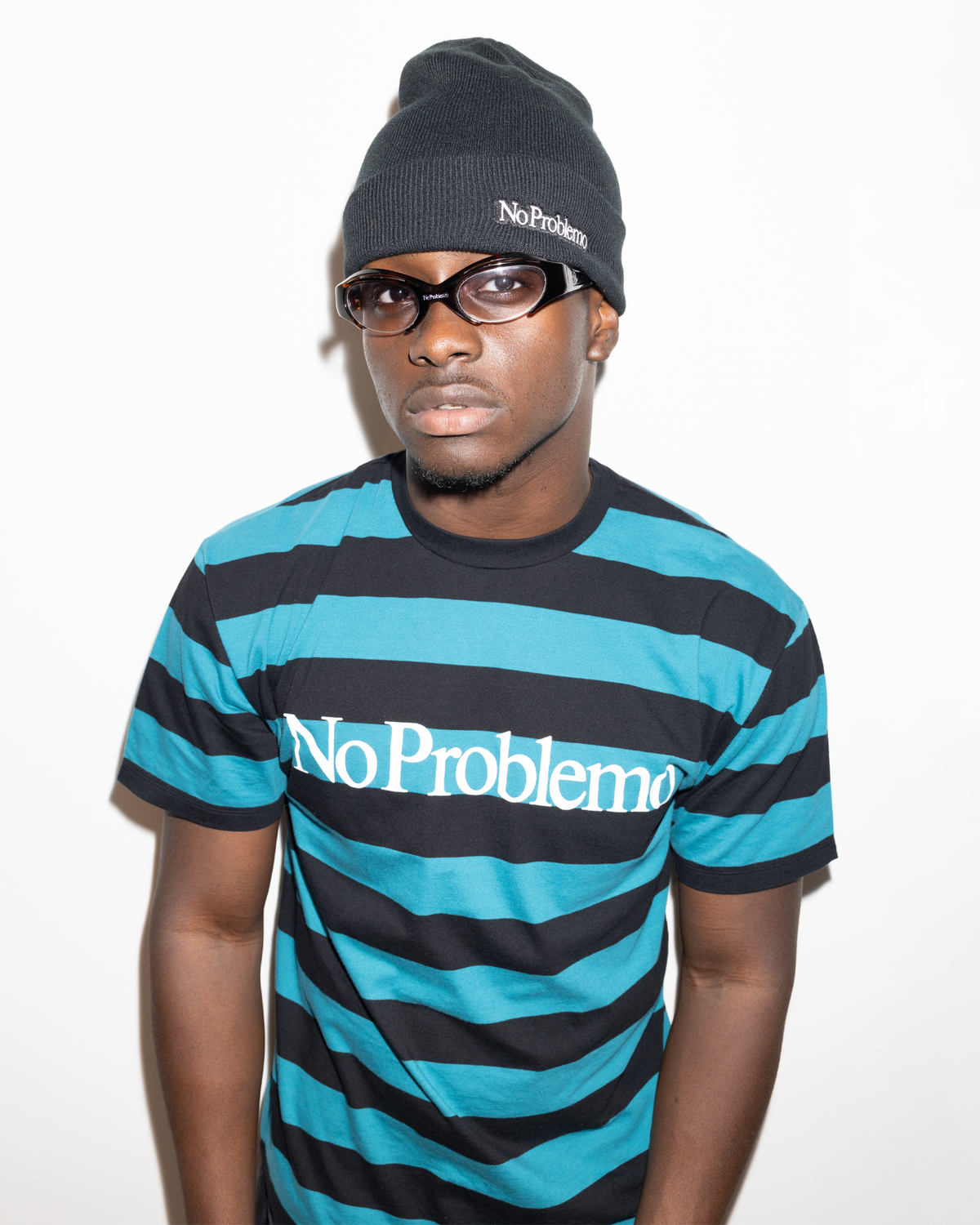 NO PROBLEMO - Stripe T-Shirt Multi