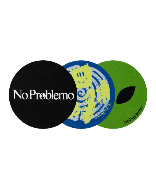 NO PROBLEMO - Turntable Slipmats 3 Pack