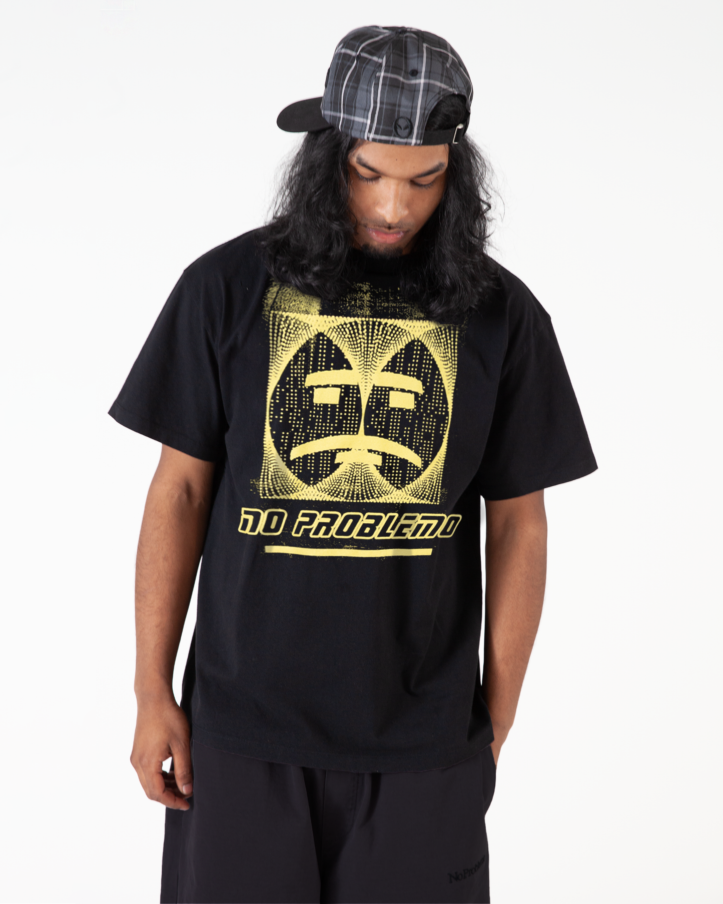 NO PROBLEMO - Dot Vortex T-Shirt Black