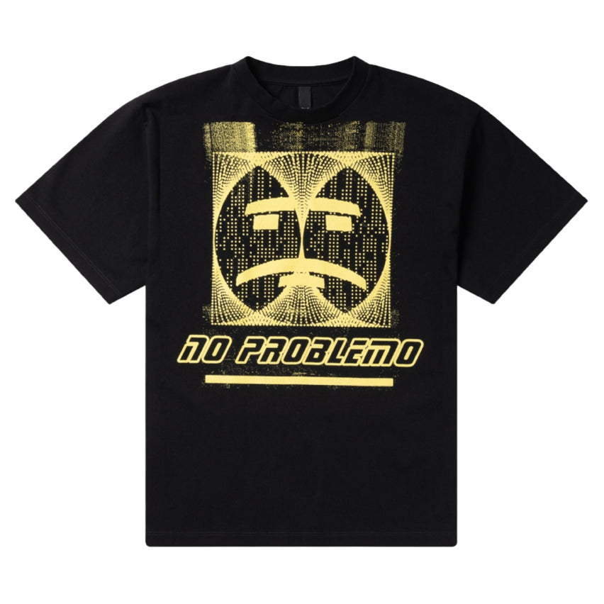 NO PROBLEMO - Dot Vortex T-Shirt Black