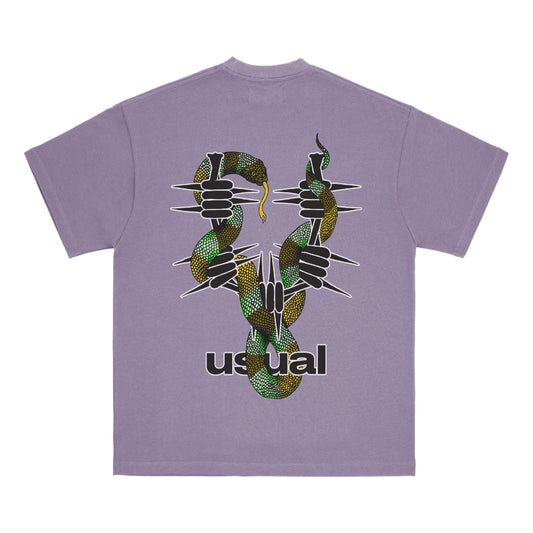 USUAL - Poison T-Shirt Violet