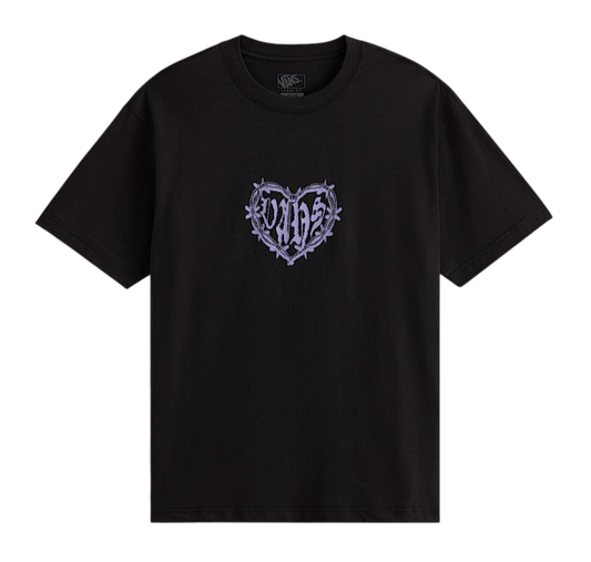 VANS - Barbed Heart Loose T-Shirt Black