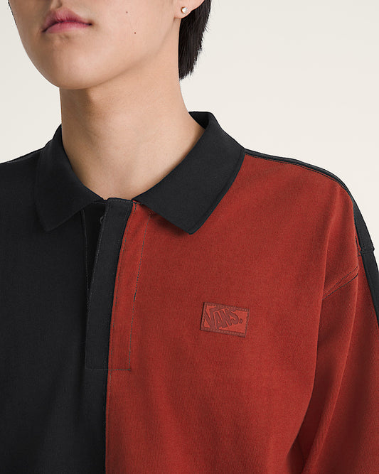 VANS - Check Rugby Knit Poppy Ember