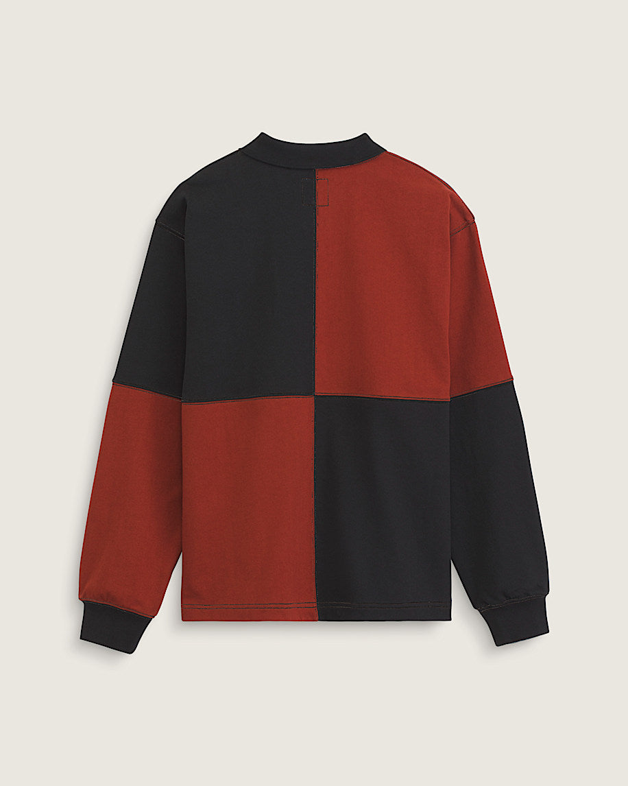VANS - Check Rugby Knit Poppy Ember