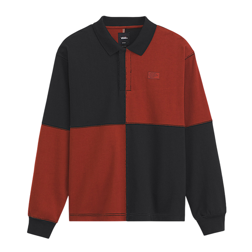 VANS - Check Rugby Knit Poppy Ember