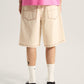 VANS - Check-5 Baggy Denim Short Natural Seed
