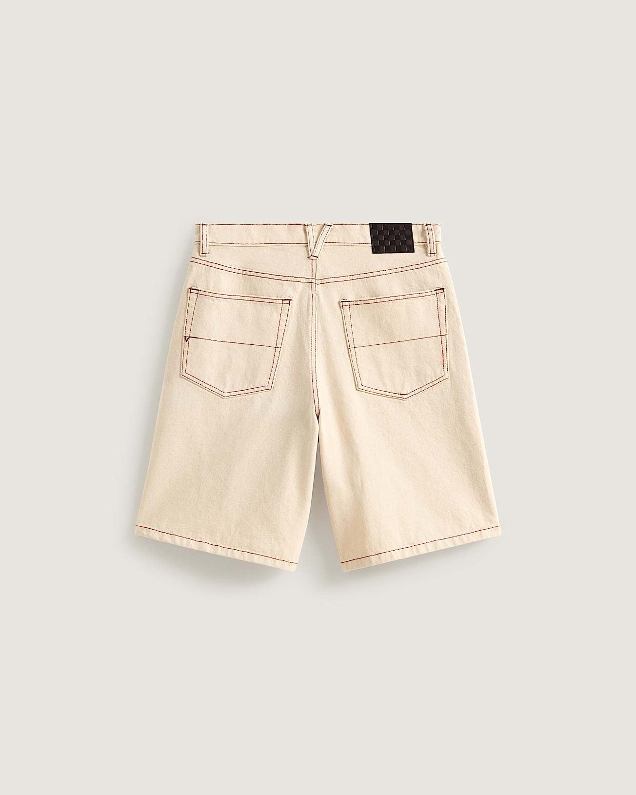 VANS - Check-5 Baggy Denim Short Natural Seed