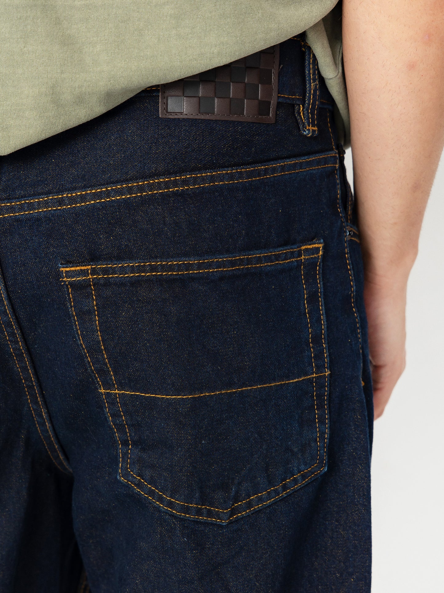 VANS - LX Check-5 Loose Denim Pants Dark Rinse