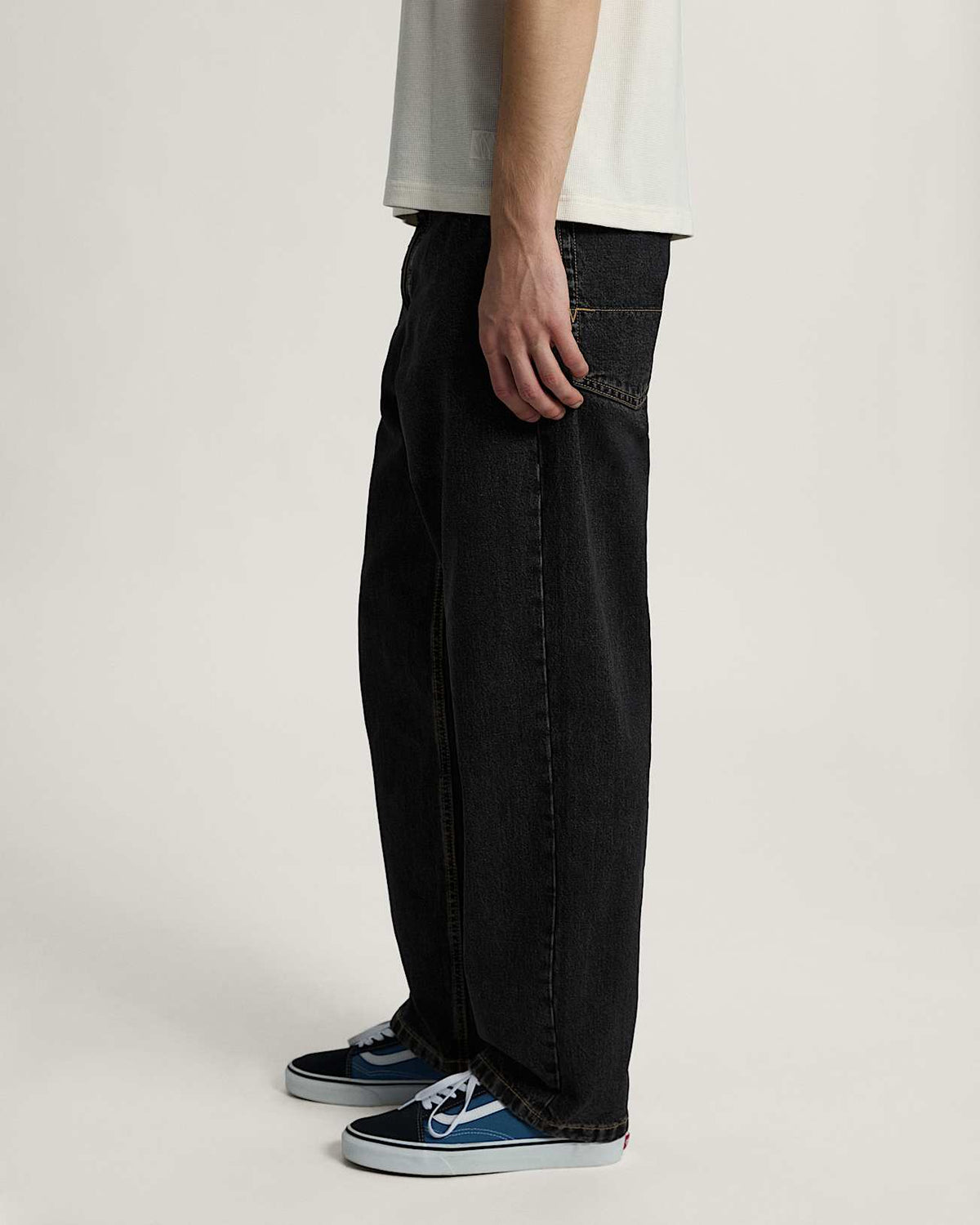 VANS - Check-5 Straight Denim Pant Washed Black