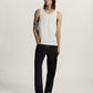 VANS - Check-5 Straight Denim Pant Washed Black