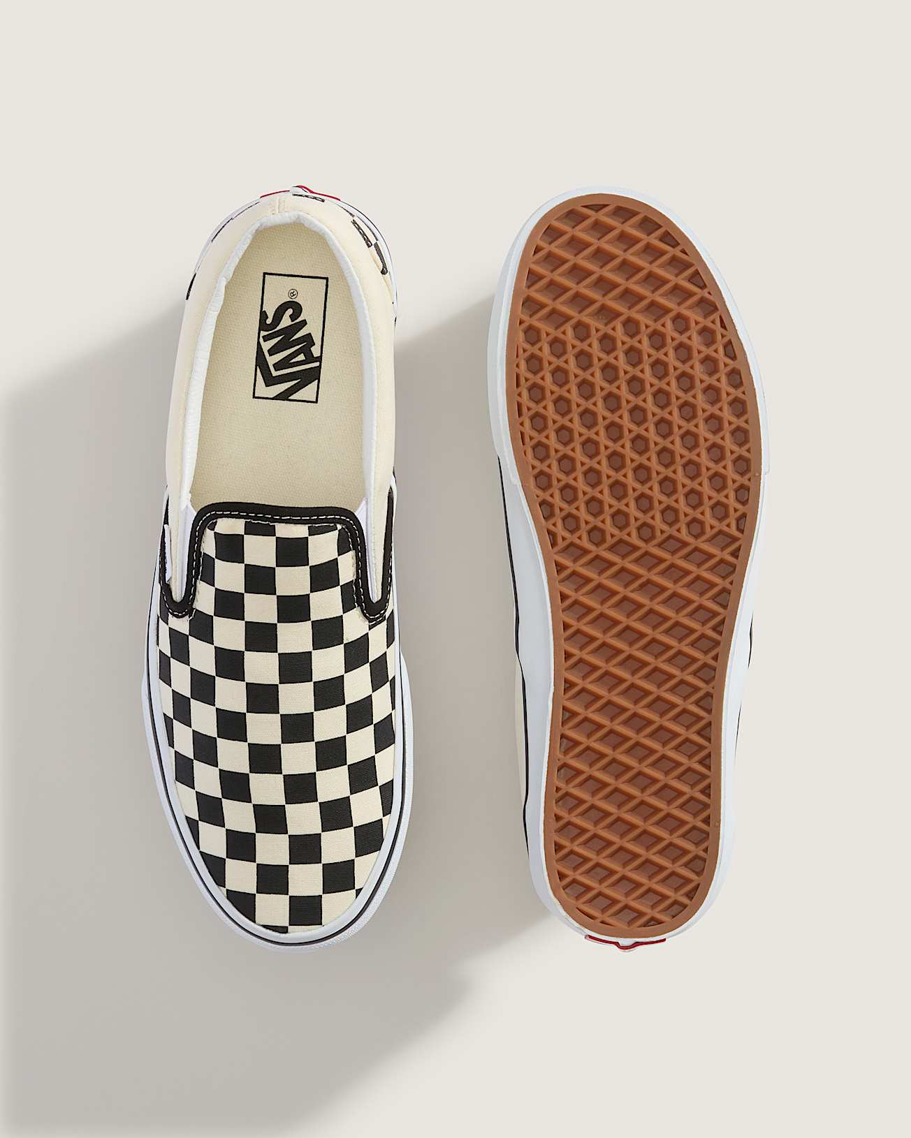 VANS - Slip-On Classic Checkerboard Black White