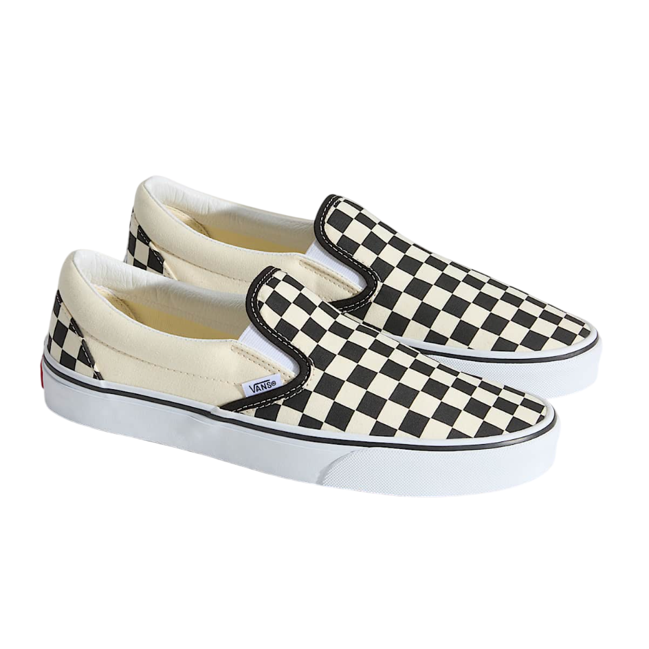 VANS - Slip-On Classic Checkerboard Black White