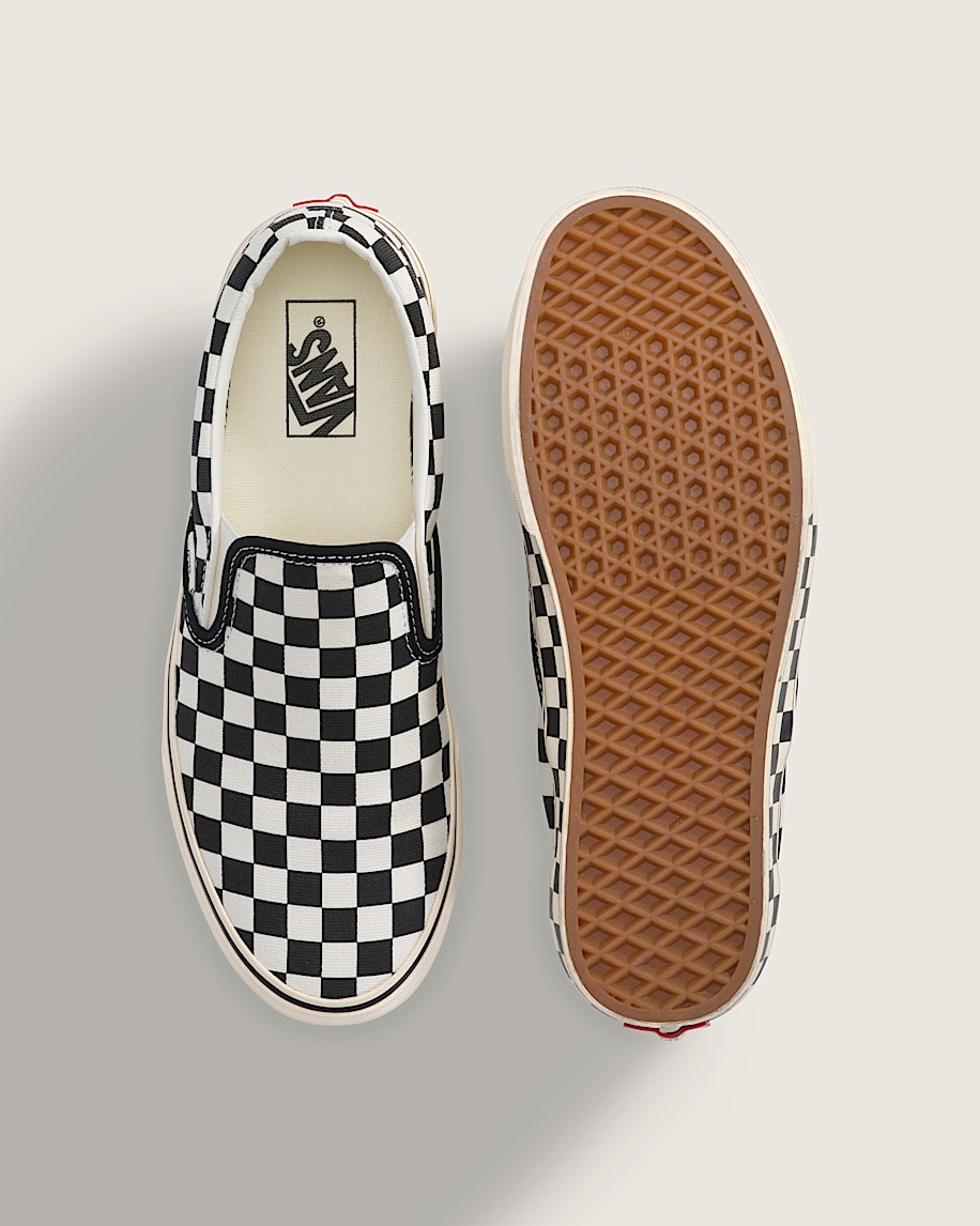 VANS - Slip-On Checkerboard Black Marshmallow