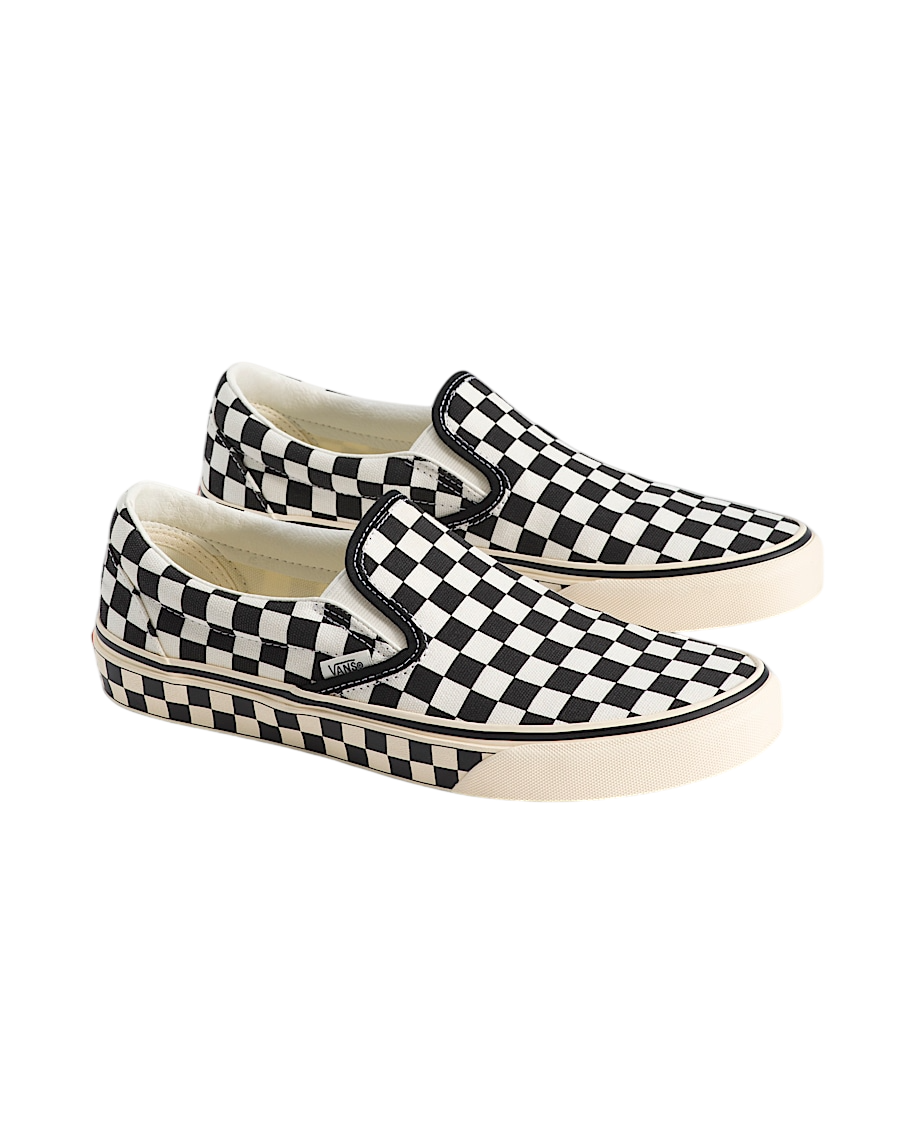 VANS - Slip-On Checkerboard Black Marshmallow