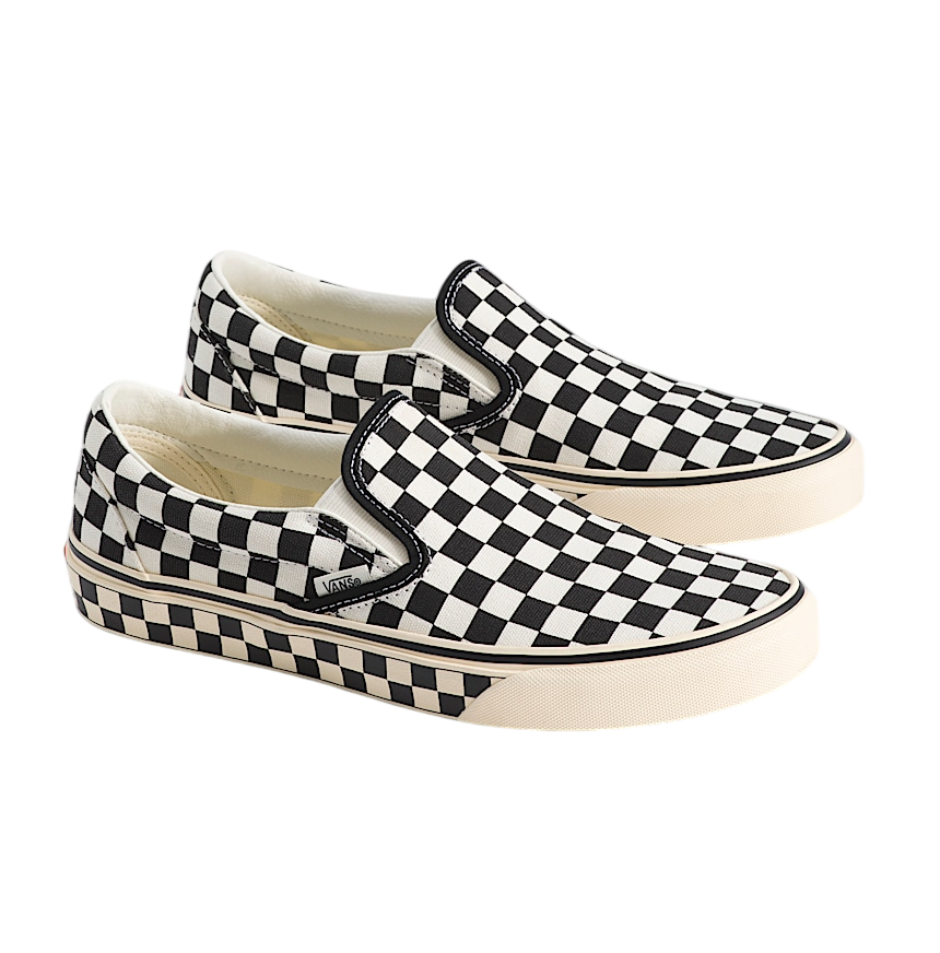 VANS - Slip-On Checkerboard Black Marshmallow