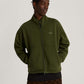 VANS - Full Zip Mock Neck Fleece Green