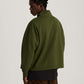 VANS - Full Zip Mock Neck Fleece Green