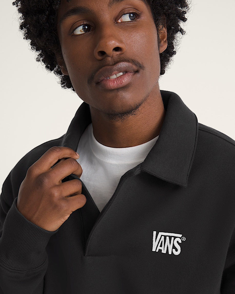 VANS - Polo Fleece Pullover Black