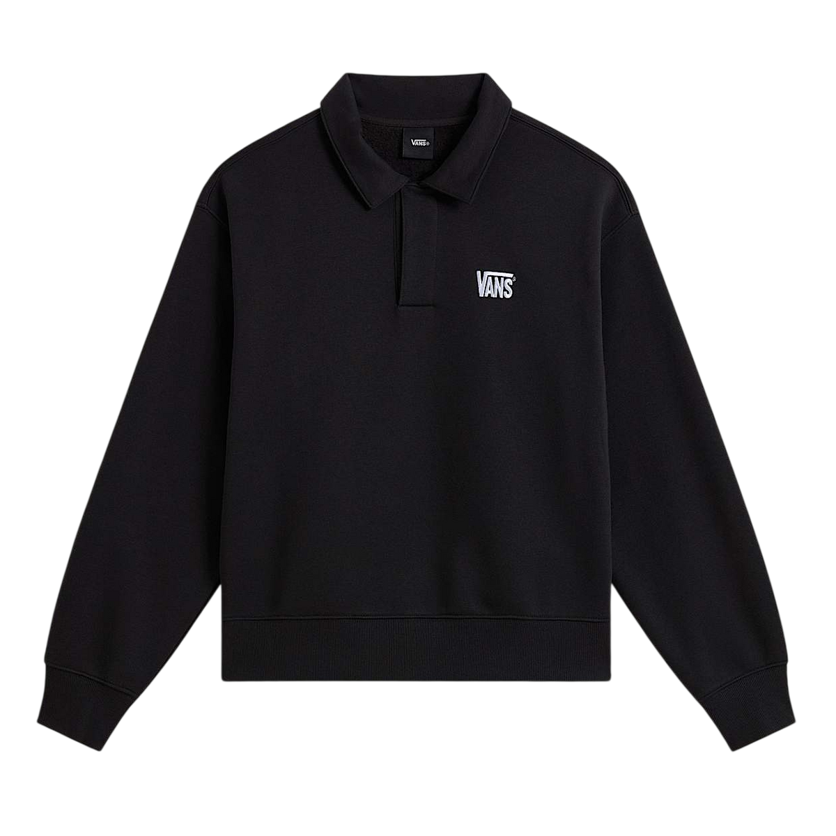VANS - Polo Fleece Pullover Black