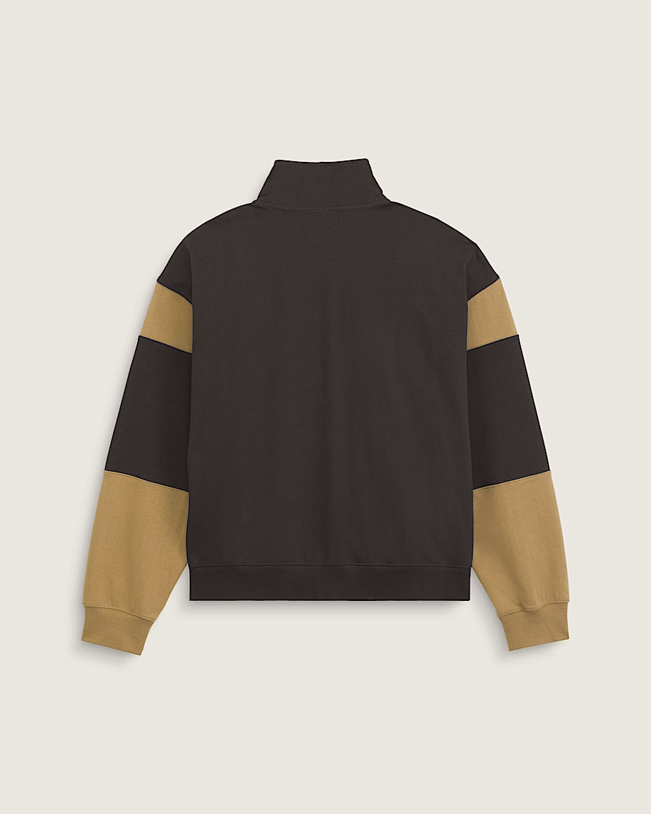VANS - Retro Sport Mock Neck Full Zip Faded Black