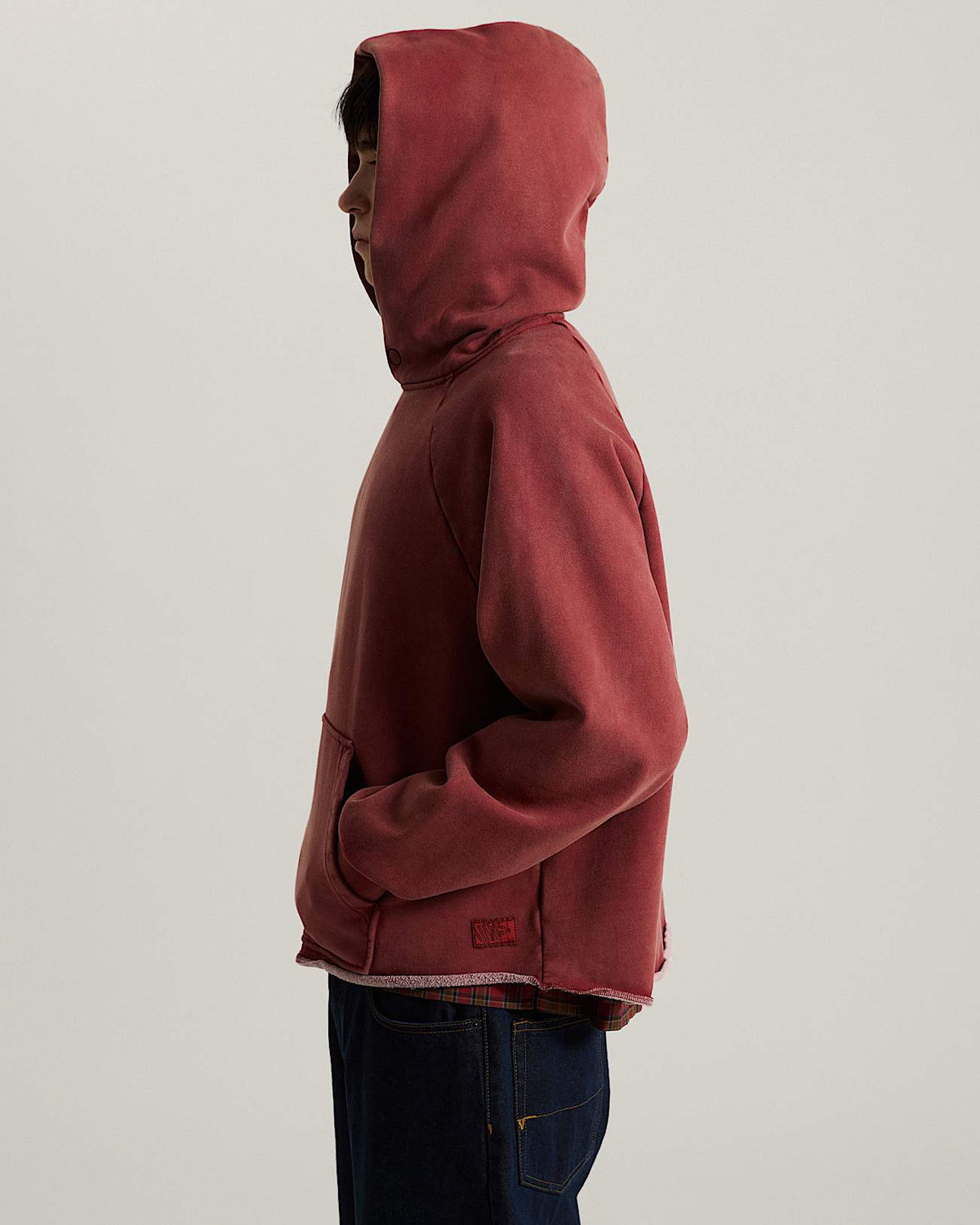 VANS - Tilt Rolled Hem Pullover Poppy Ember