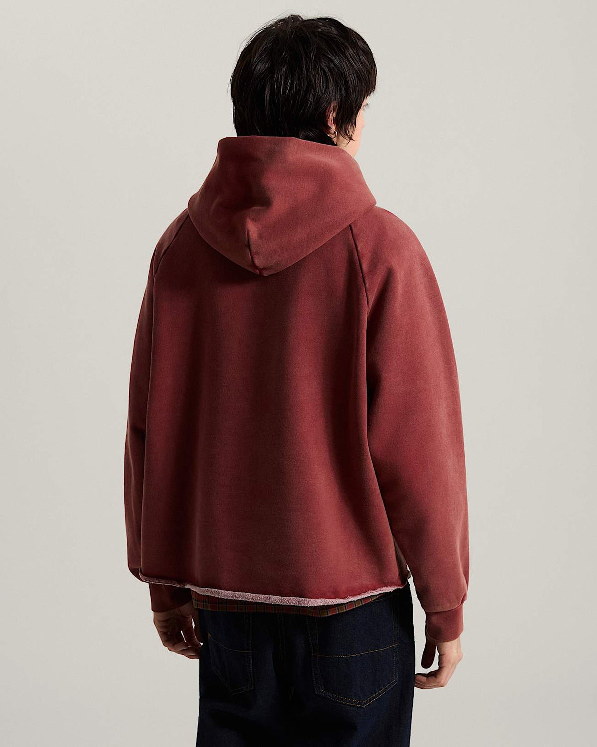 VANS - Tilt Rolled Hem Pullover Poppy Ember