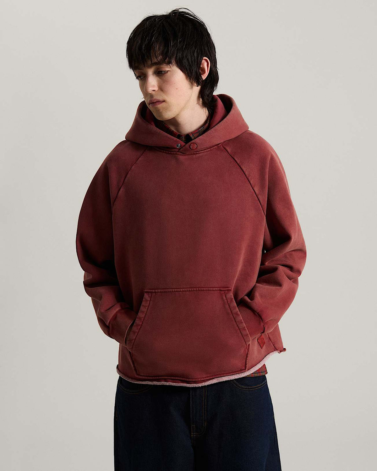 VANS - Tilt Rolled Hem Pullover Poppy Ember